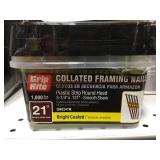 1000 count box collated framing nails x 3