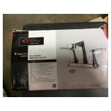 two handle brushed nickel bathroom faucet