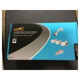 3-Handle Shower Chrome Faucet x 2