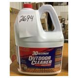 2 1/2 gallon Outdoor Cleaner concentrate.