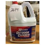 2 1/2 gallon Outdoor Cleaner concentrate x3.