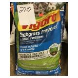 Vigoro crabgrass preventer lawn fertilizer.