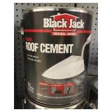 Black jack plastic roof cement x2.