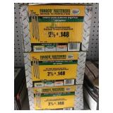 2 1/2in Smooth shank hardened strap nails x3.