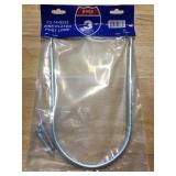 Zinc Plated Post Loops x6.