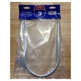 Zinc Plated Post Loops x2.