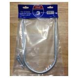 Zinc Plated Post Loops x2.