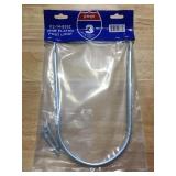 Zinc Plated Post Loops x6.