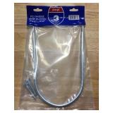 Zinc Plated Post Loops x6.