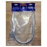 Zinc Plated Post Loops x6.