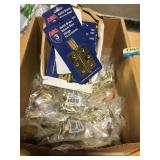 Mixed: handrail brackets and storm door hinges