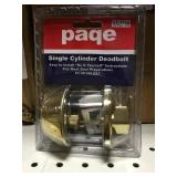 Single Cylinder Deadbolt x 12