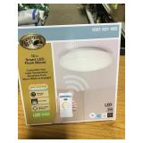 12" Smart LED Flush Mount Light set x 8 boxes