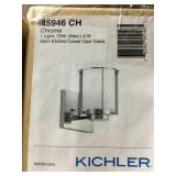Kichler 45946CH 1 Light Wall Light x 2