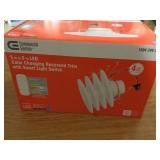 5" & 6" color changing rec trim light kit x 4