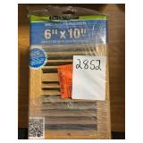 6"x10" wall/ceiling registers