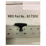 1.5" black drawer pulls