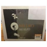 h2flo, metro bathtub shower faucet