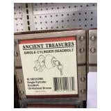 single cylinder deadbolt x6