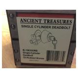 single cylinder deadbolt x6