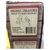 single cylinder deadbolt x6