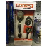 dexter by schlage front entry deadbolt/handleset