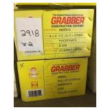 8"x2.5" grabber construction screws x2