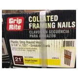 3.25" x .131" collated framing nails x2