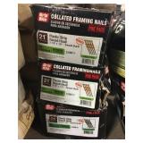 2.5" x .131" collated framing nails x3