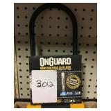 onguard 8009 bulldog LS U-lock x3