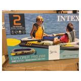intex explorer pro 200 inflatable boat set