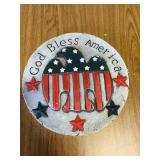 Patriotic landscape stones x12.