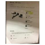 Wall Mount Bathroom Faucet.