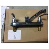 Two Handle Kitchen Faucet w/ Hand Sprayer.
