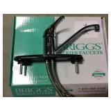 Single Handle Chrome Kitchen Faucet.