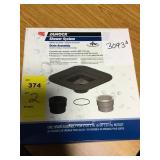 Durock shower system drain assembly.