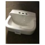 Mansfield wall hung lavatory sink