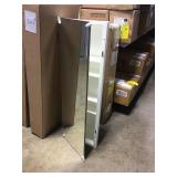 recessed bevel mirror cabinet