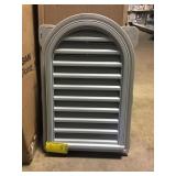 14"x22" round top gable vent x2