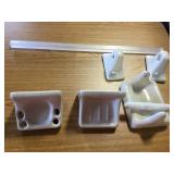 4 PC Quality Ceramic Bathroom Accessories