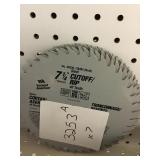 7-1/4 in. Steel Cutoff/Rip Blade x 7
