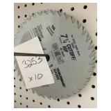 7-1/4 in. Steel Cutoff/Rip Blade x 10