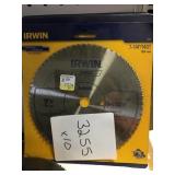 7-1/4in. Irwin Blade x 10
