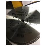 7-1/4in. Plywood/veneer blade x 10