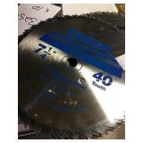 7-1/4in. Smooth combo blade x 7