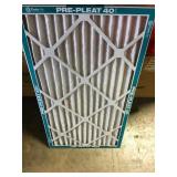 14x25x1 furnace filters x 2 boxes