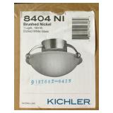 1 light ceiling semi flush mount light x2