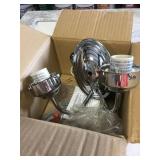 2 light bathroom vanity light fixture x2