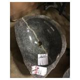 Marble Vessel Sink w/ Wrought Iron Stand