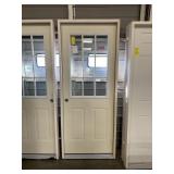 32in x 80in RH Steel 9 lite exterior door.